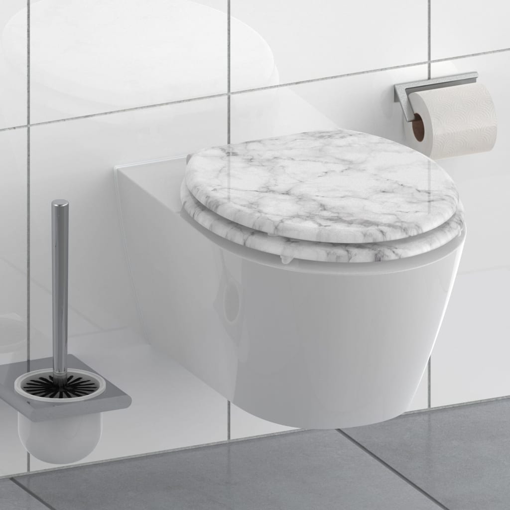 SCHÜTTE WC-Sitz mit Absenkautomatik MARMOR STONE