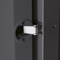 Thumbnail for Keter Niedriger Lagerschrank Garage XL Schwarz und Silbern 99 cm