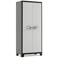 Thumbnail for Keter Lagerschrank mit Regalböden Titan Schwarz und Grau 182 cm