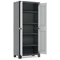 Thumbnail for Keter Lagerschrank mit Regalböden Titan Schwarz und Grau 182 cm