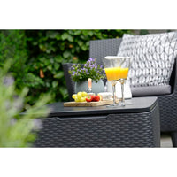 Thumbnail for Keter 8-tlg. Garten-Sofagarnitur Salemo Graphitgrau 236629