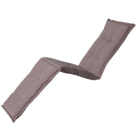 Thumbnail for Madison Sonnenliegen-Auflage Panama 200x60 cm Taupe