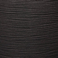 Thumbnail for Capi Blumentopf Nature Rib Rund 43x41 cm Schwarz KBLR933