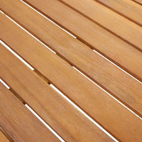 Thumbnail for Gartentisch 140x80x74 cm Massivholz Akazie