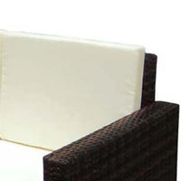 Thumbnail for 2-tlg. Garten-Lounge-Set mit Auflagen Poly Rattan Braun