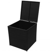 Thumbnail for 8-tlg. Garten-Lounge-Set mit Kissen Poly Rattan Schwarz