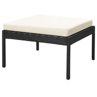 Thumbnail for 6-tlg. Garten-Lounge-Set mit Auflagen Poly Rattan Schwarz