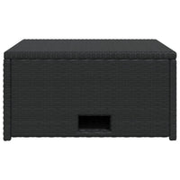 Thumbnail for 4-tlg. Garten-Lounge-Set mit Auflagen Poly Rattan Schwarz