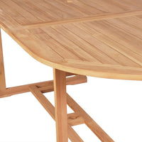 Thumbnail for Gartentish 180x90x75 cm Teak Massivholz