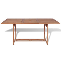 Thumbnail for Gartentish 180x90x75 cm Teak Massivholz