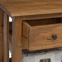 Thumbnail for Sideboard Massives Mahagoniholz 100x30x50 cm