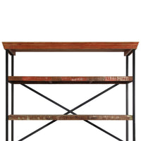 Thumbnail for Sideboard mit Einlegeböden Altholz Massiv 120x35x200 cm