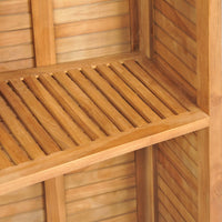 Thumbnail for Klappbarer Bartisch 155x53x105 cm Teak Massiv