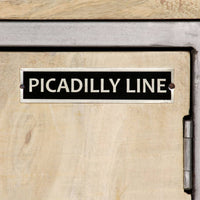 Thumbnail for Sideboard Massivholz Mango und Stahl 65x33x76 cm