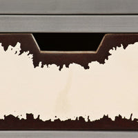 Thumbnail for Sideboard Massivholz Mango und Stahl 65x33x76 cm