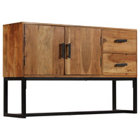 Thumbnail for Sideboard Braun 110x30x70 cm Massivholz Akazie