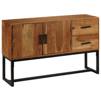 Thumbnail for Sideboard Braun 110x30x70 cm Massivholz Akazie