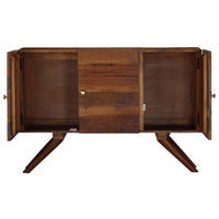 Thumbnail for Sideboard Braun Altholz Massiv 110x30x75 cm