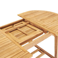 Thumbnail for Garten-Ausziehtisch 150-200x100x75 cm Massivholz Teak