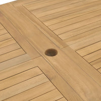 Thumbnail for Garten-Ausziehtisch 180-280x100x75 cm Massivholz Teak