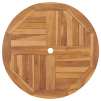 Thumbnail for Gartentisch Klappbar 85x76 cm Massivholz Teak
