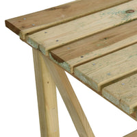 Thumbnail for Gartentisch 160x79x75 cm Holz