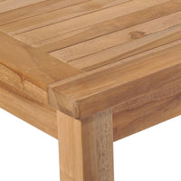 Thumbnail for Gartentisch 150x90x77 cm Massivholz Teak