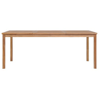Thumbnail for Gartentisch 200x100x77 cm Massivholz Teak