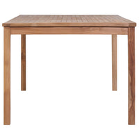 Thumbnail for Gartentisch 200x100x77 cm Massivholz Teak