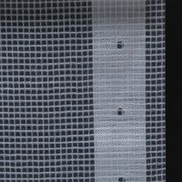 Thumbnail for Leno-Abdeckplane Weiß 2 x 5 m 260 g/m²