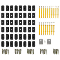 Thumbnail for WPC Hohlkammer Terrassendielen + Zubehör 16m² 2,2m Dunkelbraun