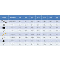 Thumbnail for WPC Hohlkammer Terrassendielen + Zubehör 20m² 2,2m Dunkelbraun