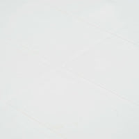 Thumbnail for Gartentisch Weiß 220x90x72 cm Kunststoff Rattan-Optik