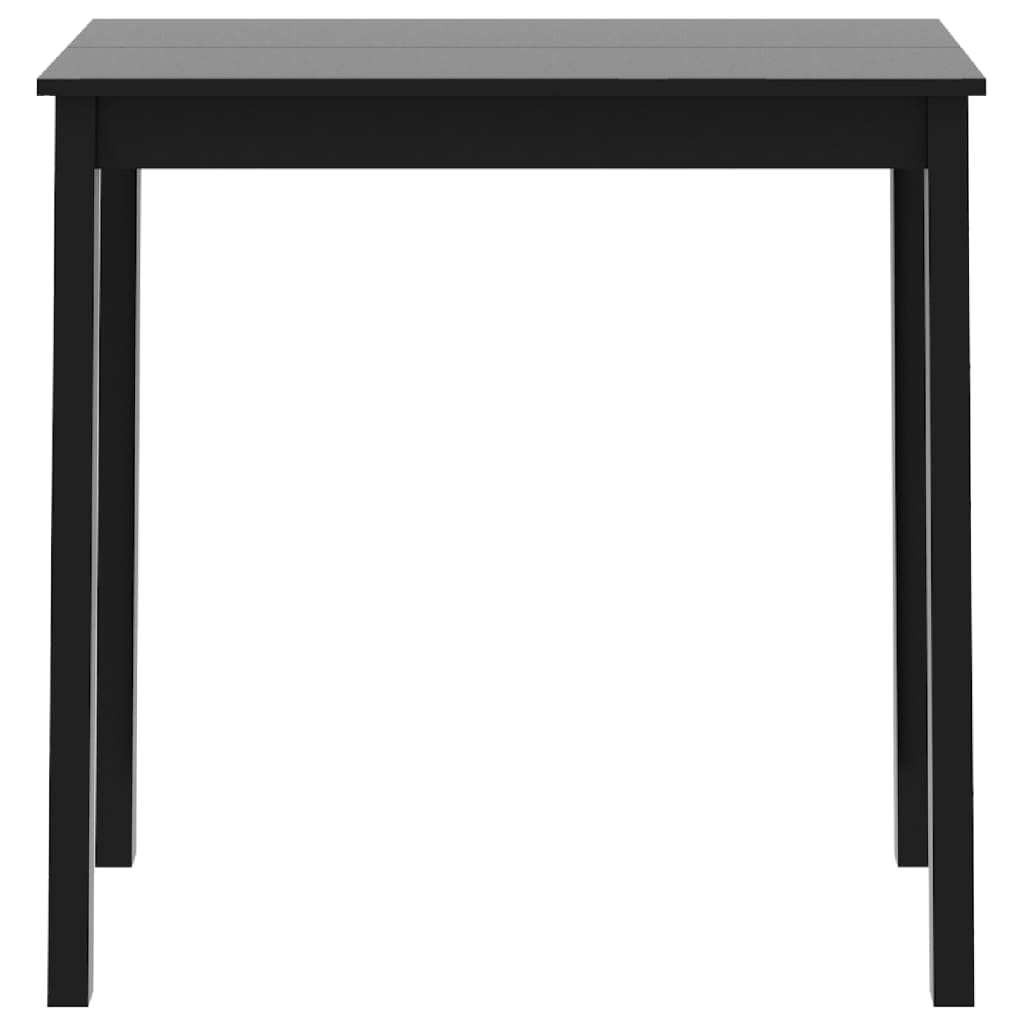 Bartisch MDF Schwarz 115×55×107 cm