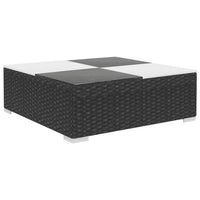 Thumbnail for 8-tlg. Garten-Lounge-Set mit Auflagen Poly Rattan Schwarz