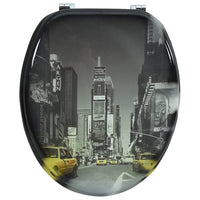 Thumbnail for Toilettensitz WC-Sitz MDF New York Design