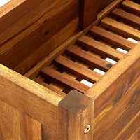 Thumbnail for Garten-Hochbeet Akazienholz 76x27,6x25 cm