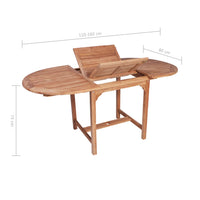 Thumbnail for B-Ware 7-tlg. Garten-Essgruppe Teak Massivholz