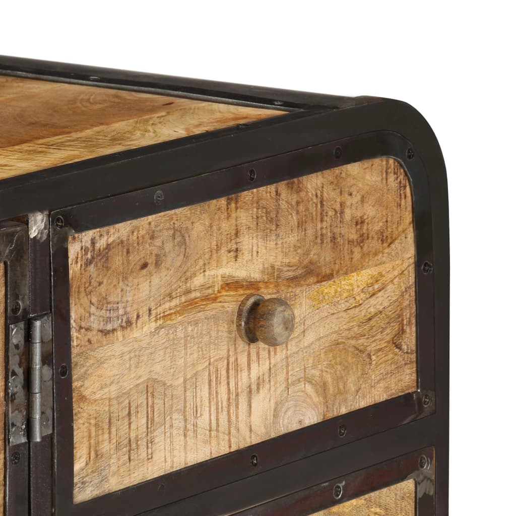 Sideboard 140x40x80 cm Massivholz Mango