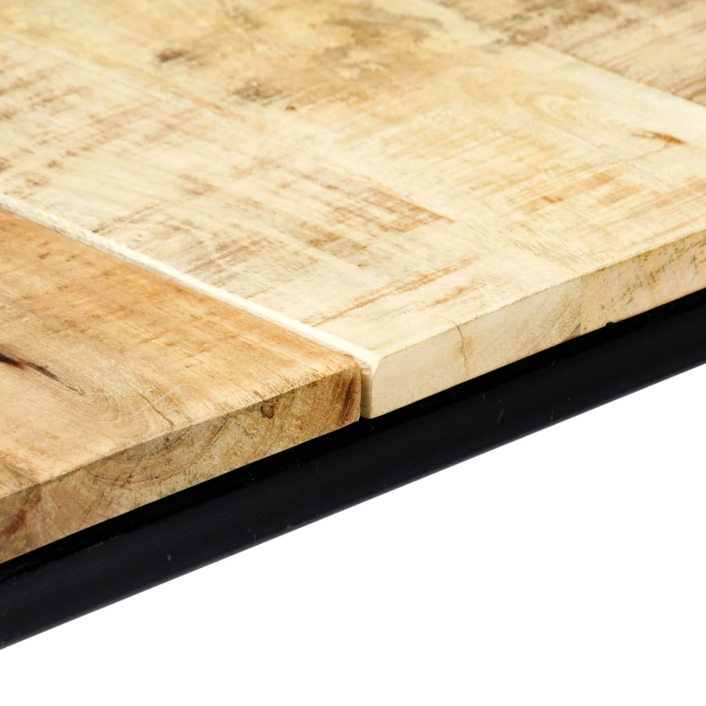 Esstisch 180x90x75 cm Raues Mangoholz