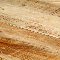 Thumbnail for Esstisch 140x70x75 cm Raues Mangoholz