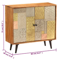 Thumbnail for Sideboard 80x30x75 cm Massivholz Akazie