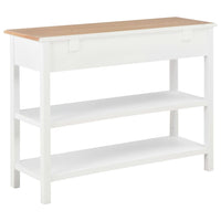 Thumbnail for Sideboard Weiß 110×35×80 cm MDF