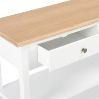 Thumbnail for Sideboard Weiß 110×35×80 cm MDF