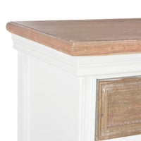Thumbnail for Sideboard Weiß 60x30x80 cm Massivholz