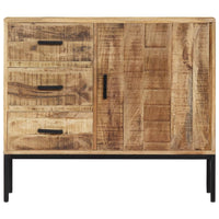 Thumbnail for Sideboard 88x30x71 cm Massivholz Mango