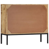 Thumbnail for Sideboard 88x30x71 cm Massivholz Mango
