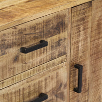 Thumbnail for Sideboard 88x30x71 cm Massivholz Mango