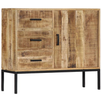 Thumbnail for Sideboard 88x30x71 cm Massivholz Mango