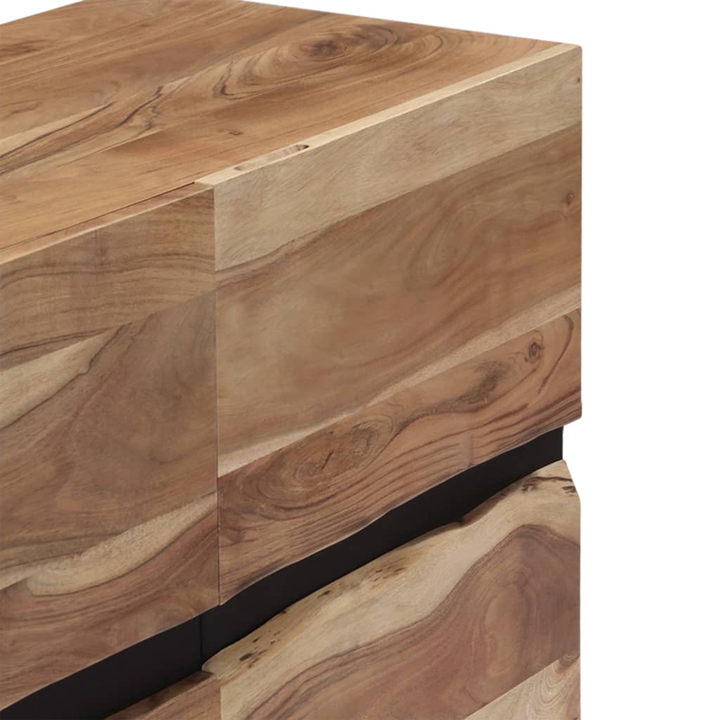 Sideboard 150x40x79 cm Massivholz Akazie